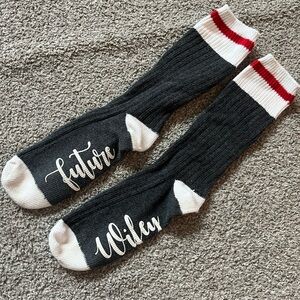 Future wifey engagement socks